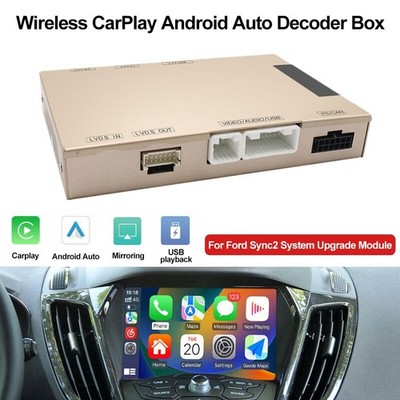 Drahtloses CarPlay Android Auto Decoder Box Sync2 System-Upgrade 11-16 für Ford