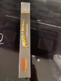 Nintendo Marble Madness NES Box and Game