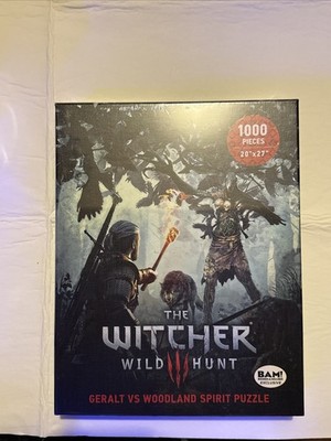 Witcher 3 Wild Hunt Jigsaw Puzzle Geralt & Yen BAM Sealed