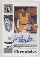 2021-22 Panini Chronicles Draft Picks Rookie Signatures Anthony Tarke Auto 0t25