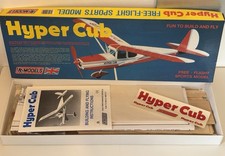DPR Models Hyper Cub Rubber Powered Balsa Kit Plane Aircraft DPR1008 750mm Span