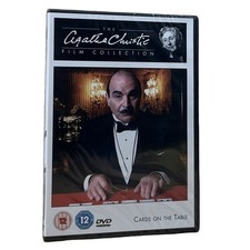 Agatha Christie DVD Poirot Cards On The Table Film Collection Sealed Suchet