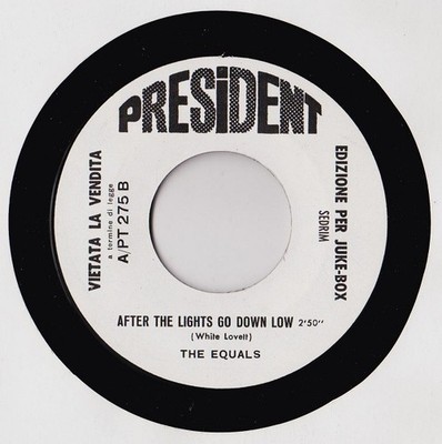 The Equals    Rub A Dub Dub Dub - 7'' IT 1969 Jukebox