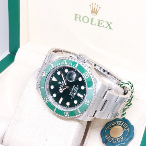 Rolex 40mm Oyster Perpetual Green Dial 