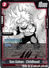 Son Gohan : Childhood - SB02-005 SB02 - SB02-005HolofoilDragon Ball Super Fu...