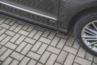 Maxton Design Seitenschweller Ansatz (Paar) Passend FüR Ford S-Max Mk2 FL Schwar