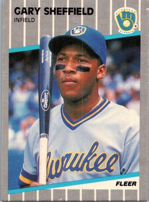 1989 Fleer - Gary Sheffield #196 (RC)