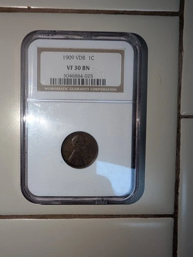 1909 VDB 1C Lincoln Wheat Cent NGC VF 30BN