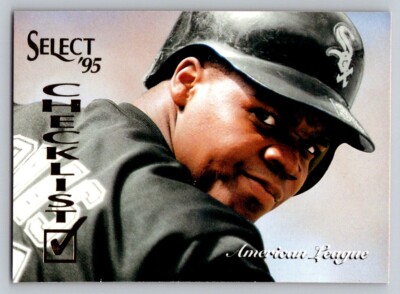 1995 Select #242 American League Checklist