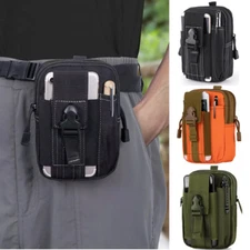 Tactical Army Molle Waist Pack Bag Utility EDC Pouch Military Accessories Bags