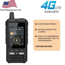 ANYSECU W8pro 4G Network Radio Android 10 Mobile Phone Work with Zello Real-ptt