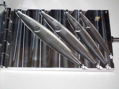 Saltwater Fish Jig -5 mold 4,8,12,16oz CNC Aluminum - Picture 2 of 7