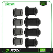 8x Front Lower & Upper Control Arm Bushing Kit For Chevrolet Suburban 1500 2500