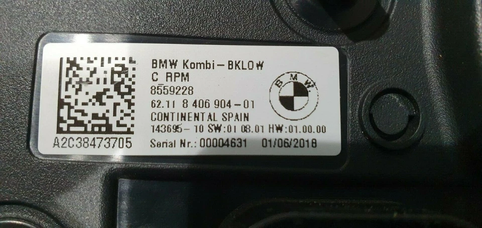 strumentazione bmw f 750 gs instrumentation 62118406904 - Immagine 4 di 4