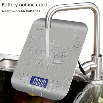 5kg 10kg/1g LCD Digital Kitchen Food Diet Scale, Multifunction Weight Balance