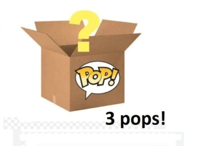 3 X Funko POP Vinyl Neuwertig POPS. GEMISCHT PORTOFREI