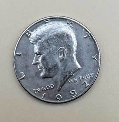 1982 P Kennedy Half Dollar (1 coins) AVE CIRCULATED | eBay