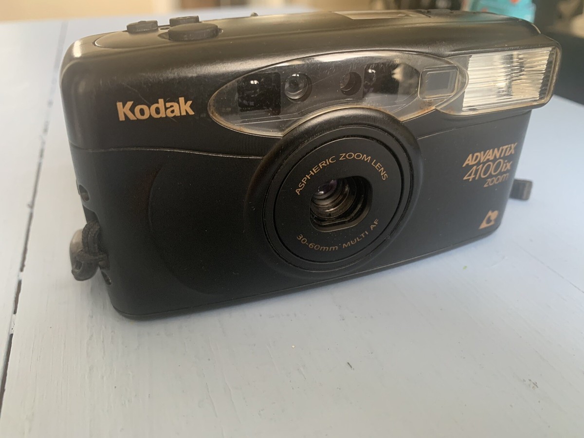 VINTAGE KODAK ADVANTIX 4100iX ZOOM 35mm POINT & SHOOT FILM CAMERA