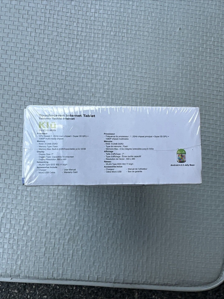 Klu Touchscreen Internet Tablet 7” - Image 4 of 4