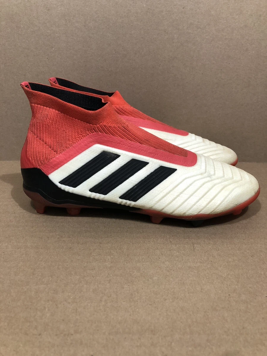 activación Ventilación himno Nacional Adidas Predator 17.1+ FG Size 4.5 Soccer Cleats White/Red/Black Great  Condition | eBay