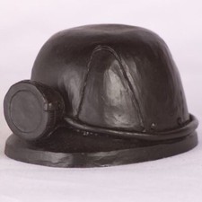 Miners Helmet - Mining Memorabilia Made with British Coal