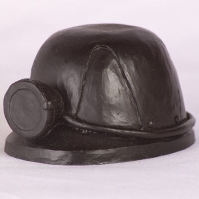 Bergmann Helm - Bergbau Memorabilia Made with British Coal