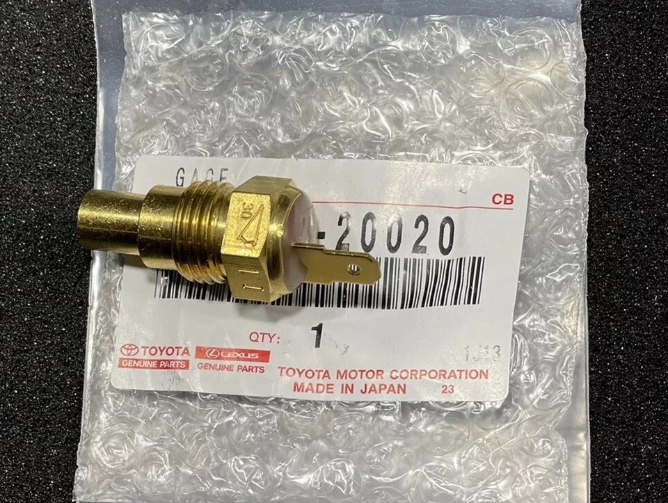 85-89 TOYOTA MR2 SENSOR TRANSMISOR MEDIDOR DE TEMPERATURA DEL AGUA OEM NUEVO Foto 4 de 4