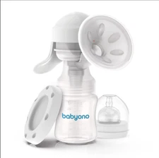 Manual Breast Pump Nursing Milk Maker Baby Nipple Suction Breastfeeding 150 ml