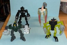 Lot of 4 McDonalds Lego Bionicle Toys 2006 2007 2008