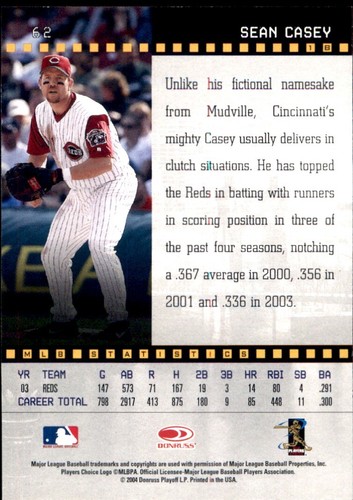 2004 Donruss STUDIO Base Commons STARS HOF ⚾ VOUS CHOISISSEZ VOS FAVORIS ⚾ MLB BASEBALL - Photo 122 sur 378