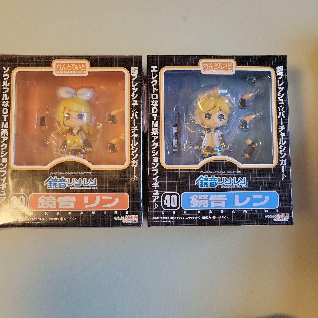 グッドスマイルカンパニー ねんどろいど 初代 鏡音リン・鏡音レン 39 40 Nendoroid 39 40 Kagamine Len & Ren Figure VOCALOID Good Smile