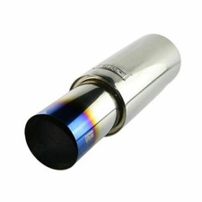 3 Inlet Straight Flow Racing Exhaust Muffler Outlet 4.5inch Body 5 500mm 3 Inlet Straight Flow Racing Exhaust Muffler Outlet 4.5inch Body 5 500mm
