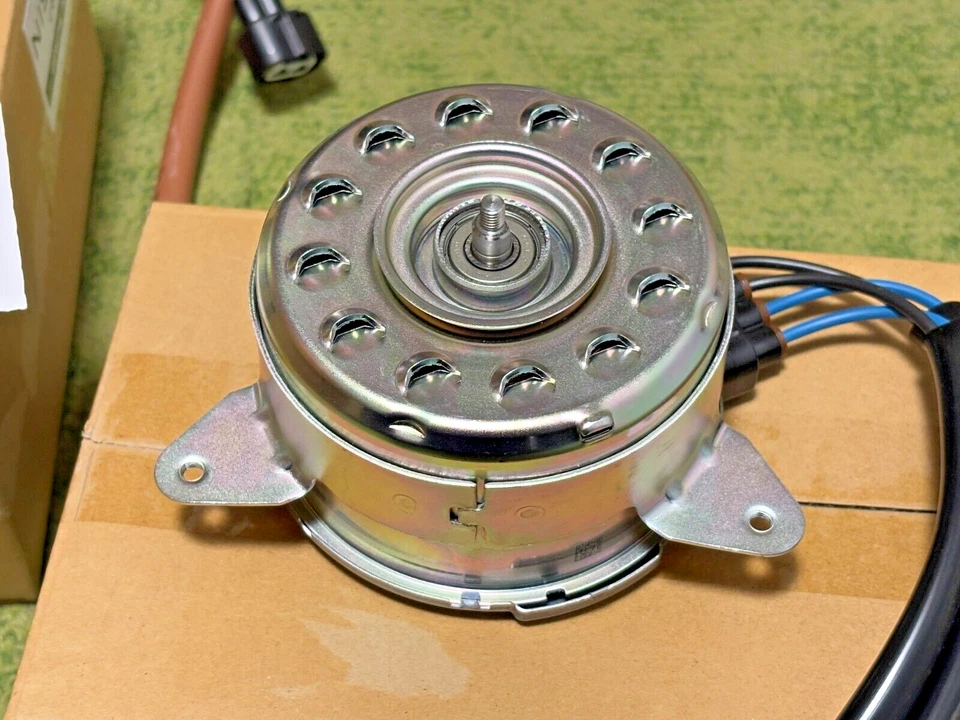 Infiniti Genuine FX50 Q70 Nissan GT-R R35 09-24 Cooling Fan Motor Pair OEM JDM Foto 3 de 4