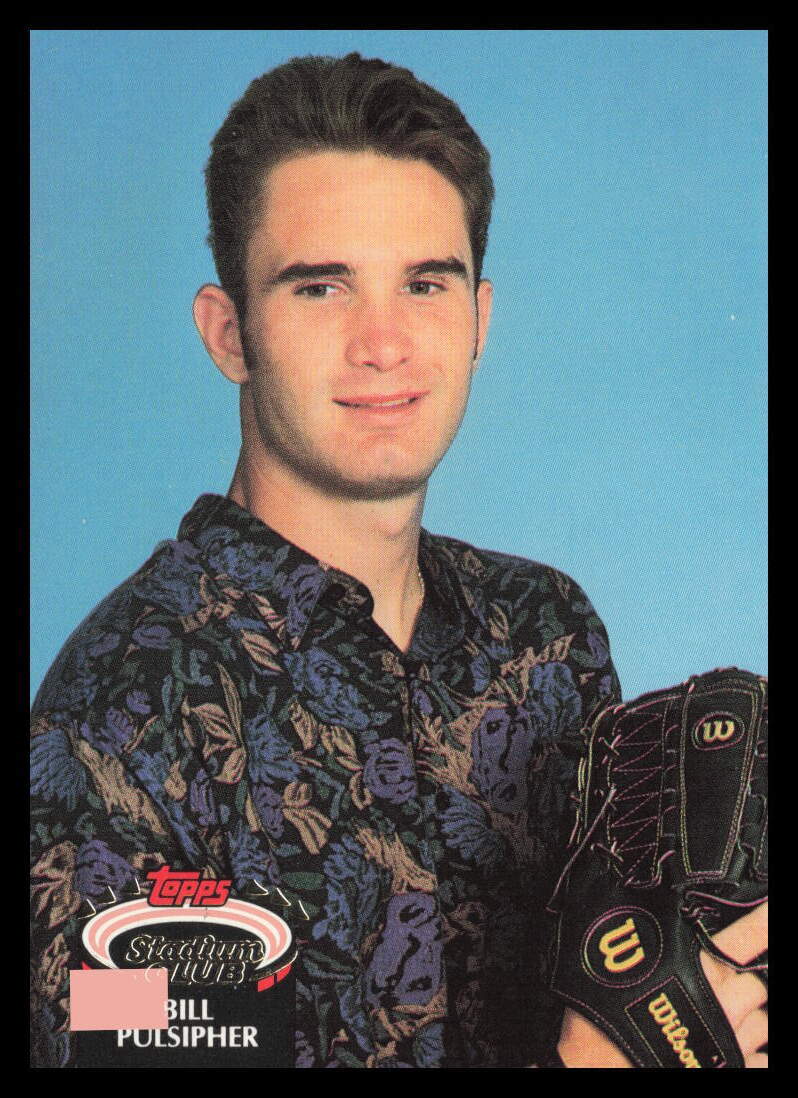 1992 Stadium Club #676a Bill Pulsipher New York Mets Baseball Card