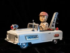 DEFECTIVE NOMURA 1950S MYSTERY ACTION EMERGENCY SERVICE BATTERY OPERATED G3D