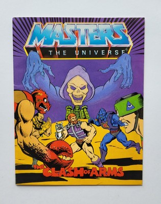 Vintage Masters Of The Universe The Clash Of Arms Mini Comic Book 1983 Hong Kong