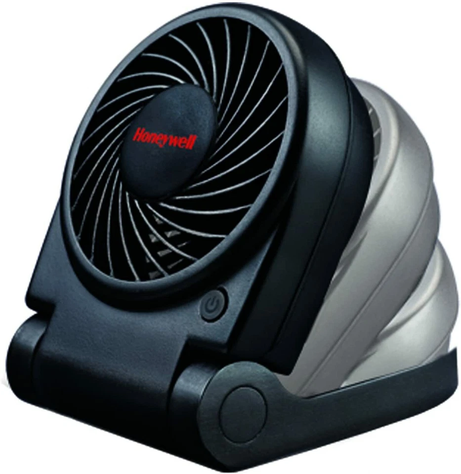 Ventilador personal Honeywell HTF090B USB/Turbo on the Go alimentado por batería, negro Foto 4 de 4