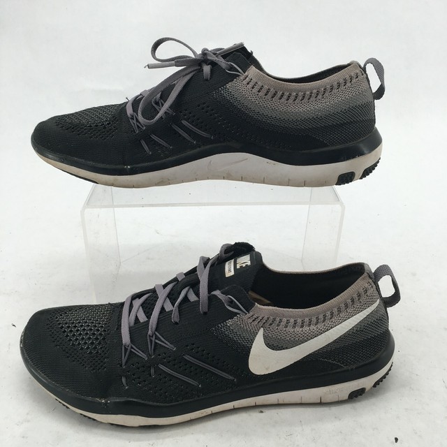 flyknit black trainers