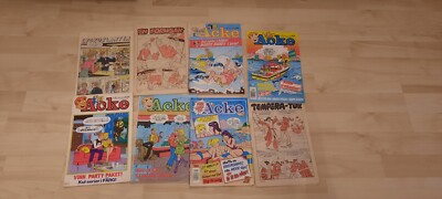 8X Acke Schwedisch - Archie Comics 70er/80er Riverdale Selten Rar