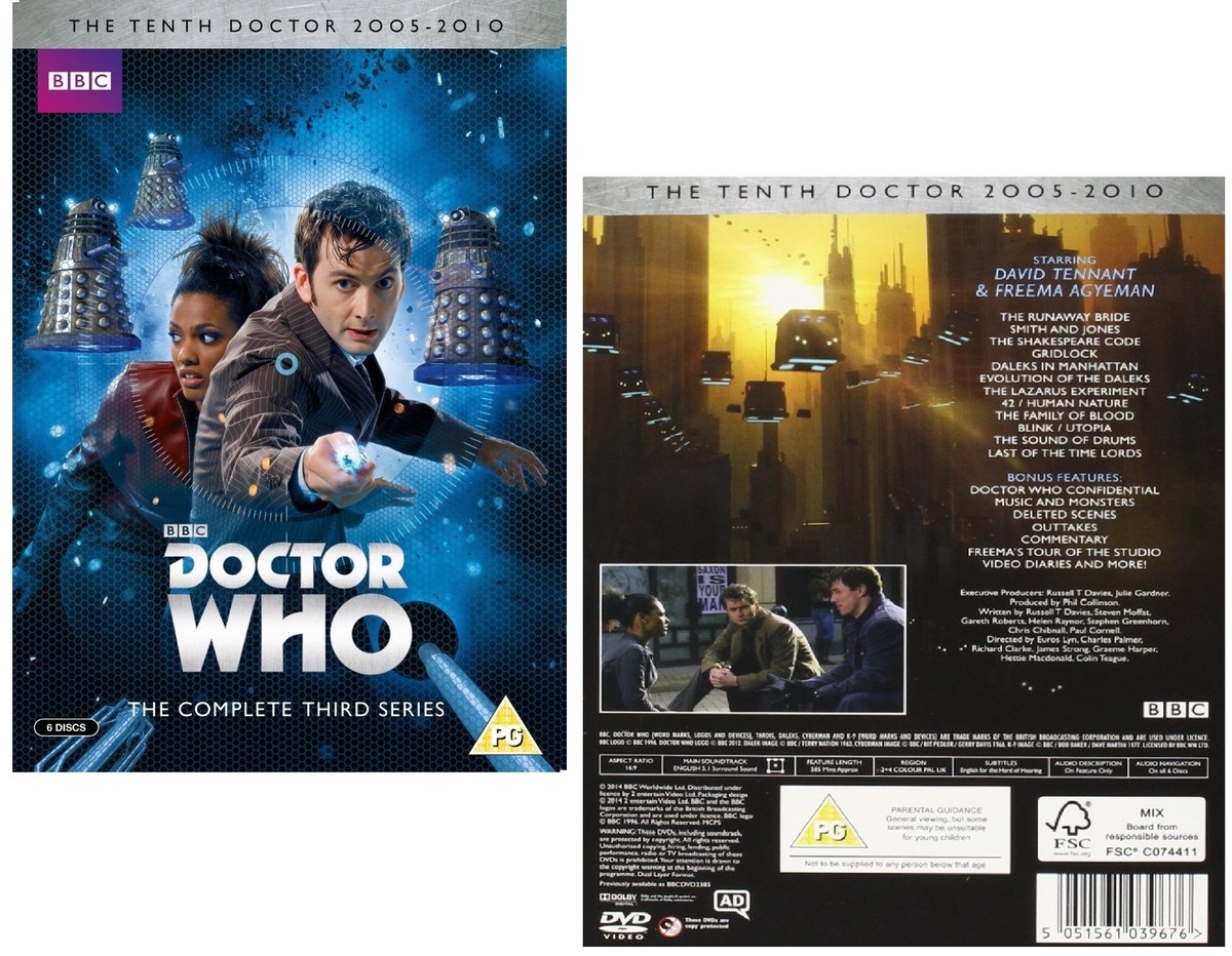 (未使用･未開封品)Doctor Who: The David Tennant Years [DVD] Amazon.com: Doctor Who: The David Tennant Years : Various