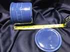 LONGABERGER CORNFLOWER BLUE 1 PINT LIDDED CROCK EXCELLENT! MADE IN USA — photo 5