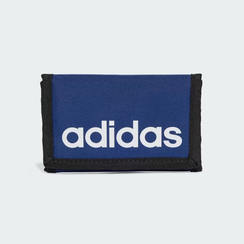 КРОССОВКИ ADIDAS PORTAFOGLIO LINEAR UOMO RAGAZZO BLU NERO IN6133 5890₽