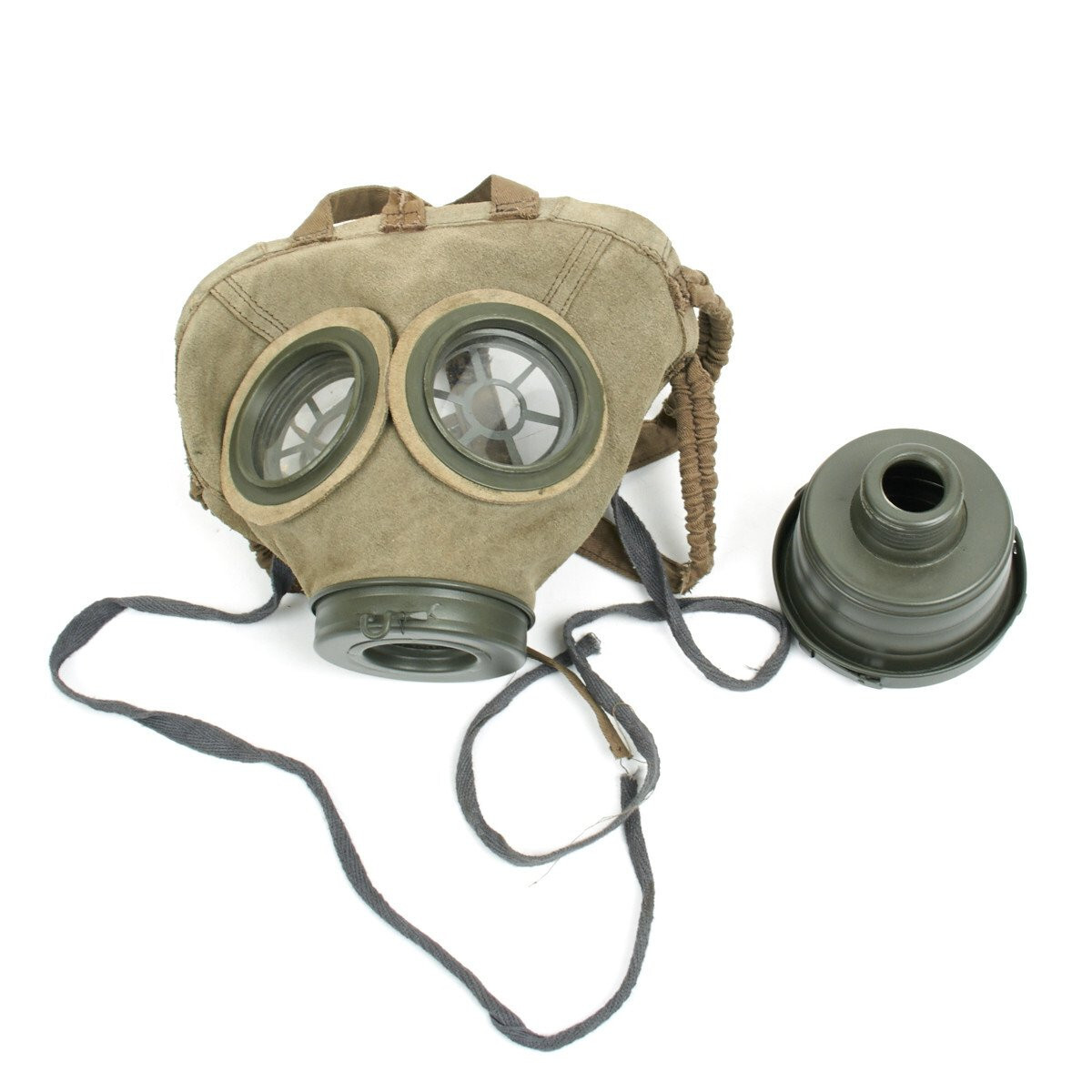 Imperial German WWI Leather Gas Mask - Reproduction | eBay