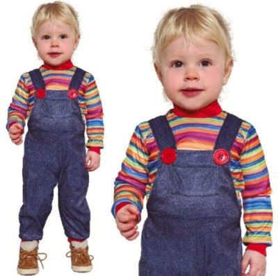 Costume Da Bambola Assassina Per Bambini – Travestimento Horror Per Bambino, Compleanno E Halloween - 4