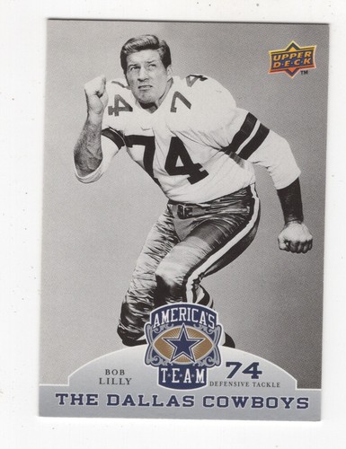 2009 Upper Deck Football Team Dallas Cowboys Mel Renfro #68 - Imagen 4 de 6