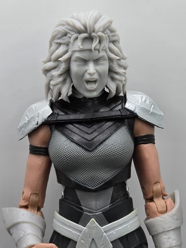Impresión 3D ROGUE CABEZA GRANDE #3. Multiverso Marvel Select McFarlane DC de 1:10 7"
