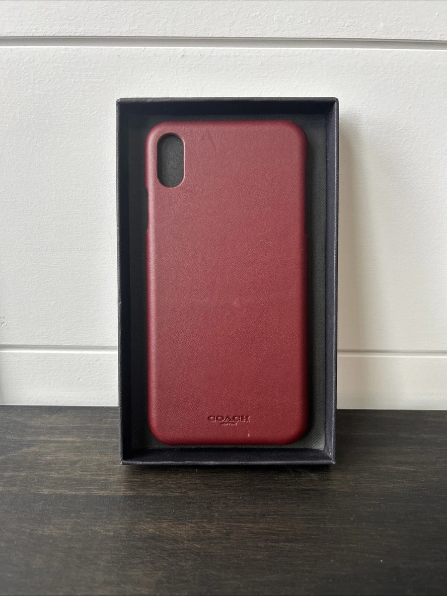 値下げ！【新品】COACH iPhone X/XS ケース　ダークピンク Coach Cases for Apple iPhone XS for sale | eBay