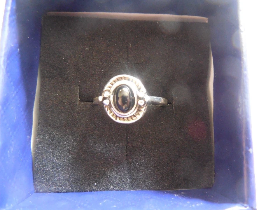 6PCS RETRO WHITE GOLD PLATED RESIN MIDI KNUCKLE FINGER RINGS - Image 2 of 4