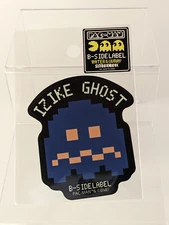 Pac-man B-Side Label Sticker Izike Vulnerable Ghost Waterproof US SELLER