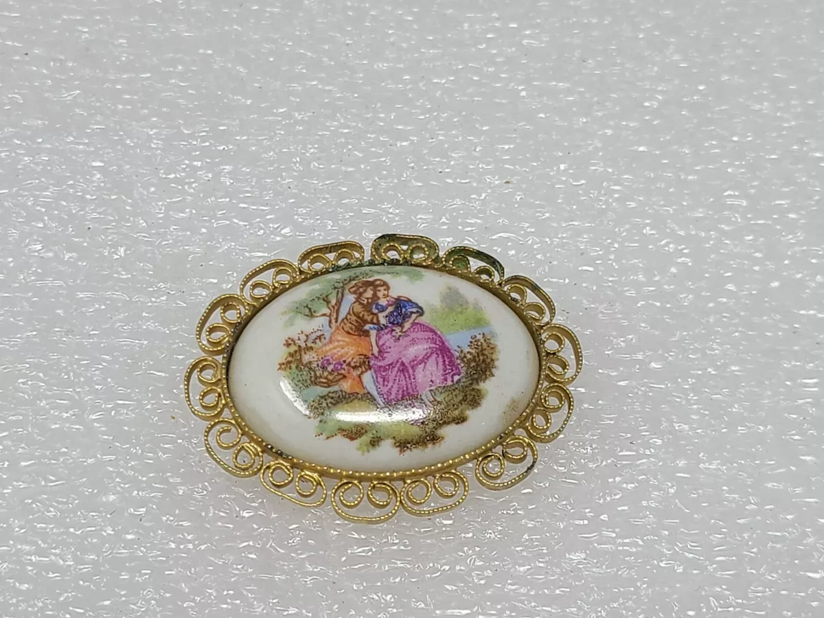 Couple brooch sale
